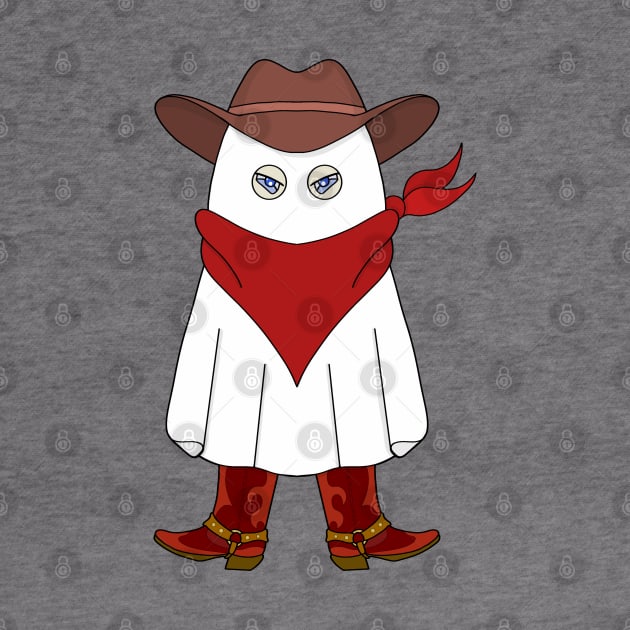 Halloween Ghost Cowboy by DiegoCarvalho